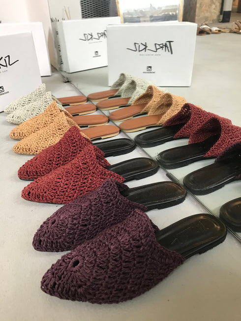 RUNWAY ÖRGÜ BORDO DÜZ TERLİK